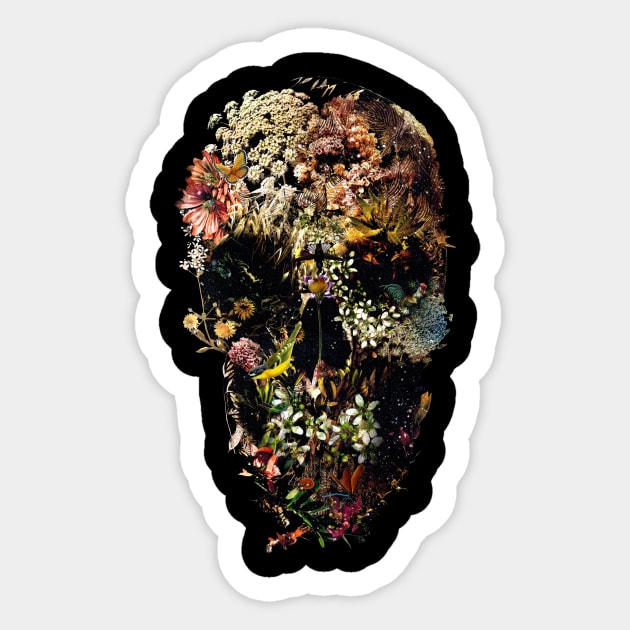 Smyrna Skull Sticker by aligulec